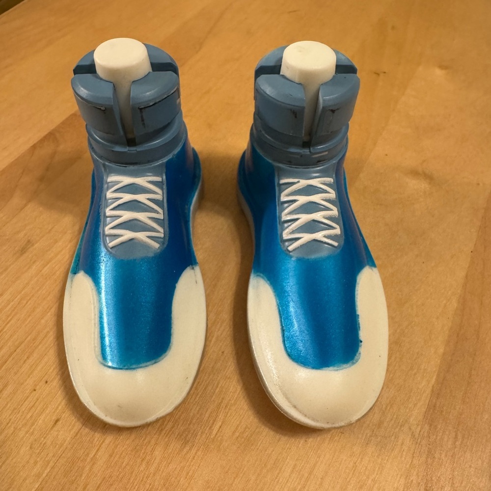 Top Glides blue sneaker walker glides “add some Fun to your walker”!
